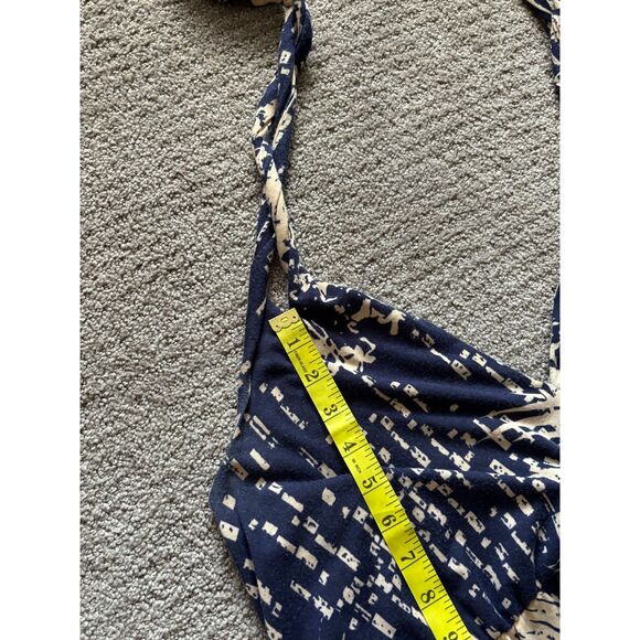 TORRID CASUAL TIERED BEACH RESORT COASTAL SUMMER HALTER TOP MAXI DRESS SZ 2(2X) - Picture 7 of 7